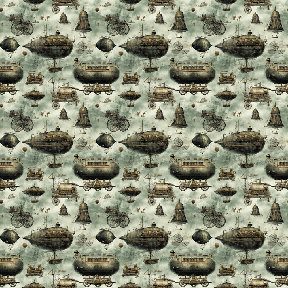 Goth Steampunk Fat Quarter Bundle