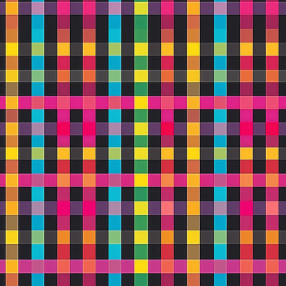 Neon Gingham Fat Quarter Bundle