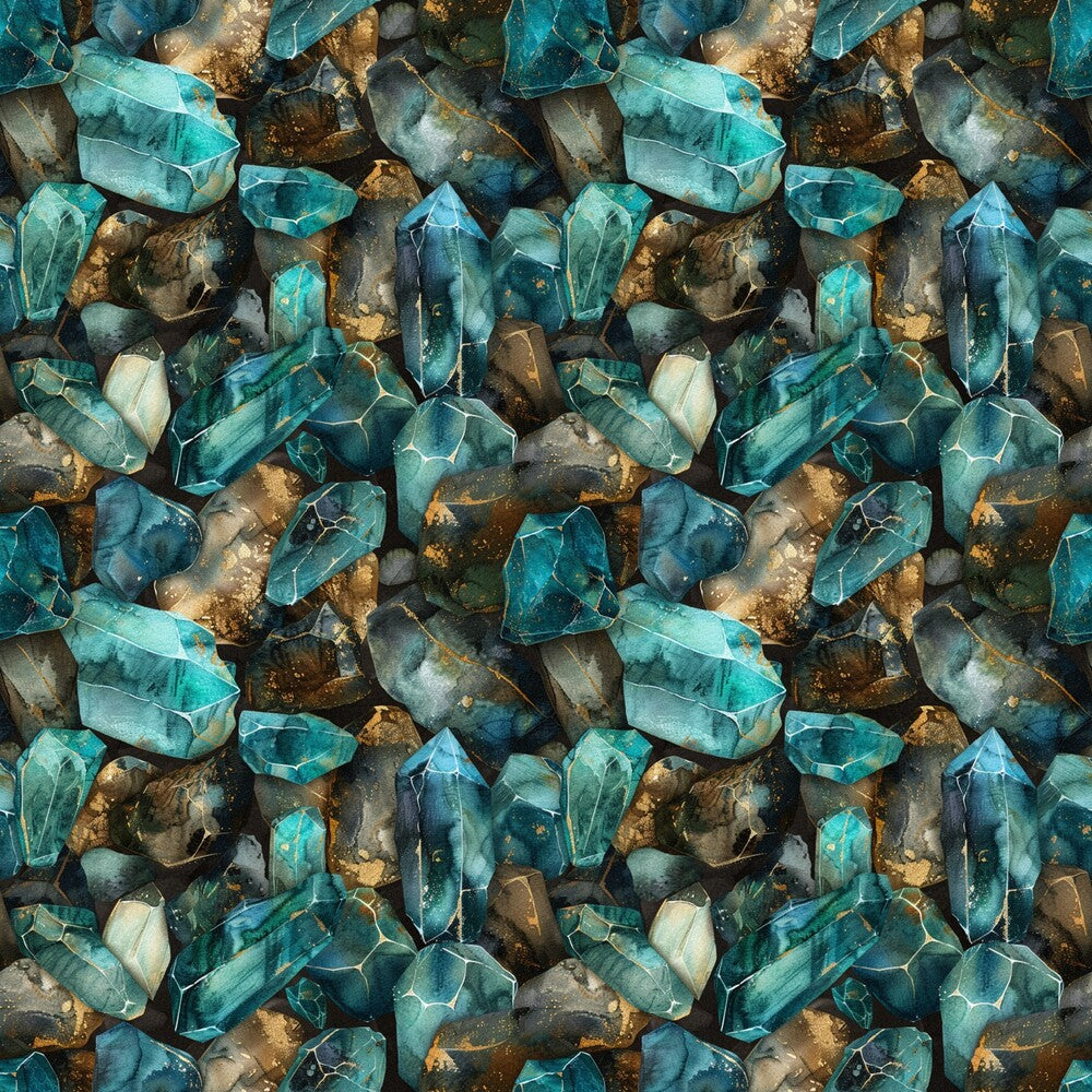 Turquoise Gemstone Fat Quarter Bundle