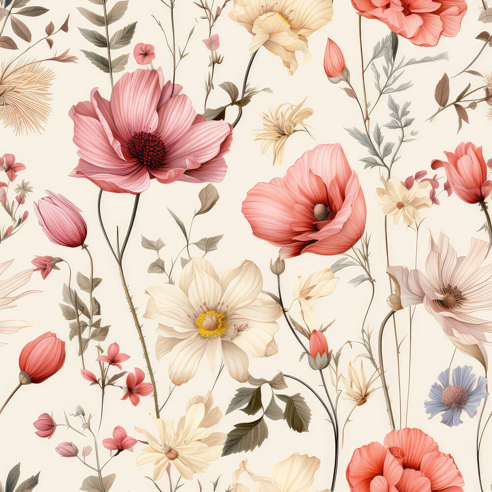 Sparse Flowers Fat Quarter Bundle