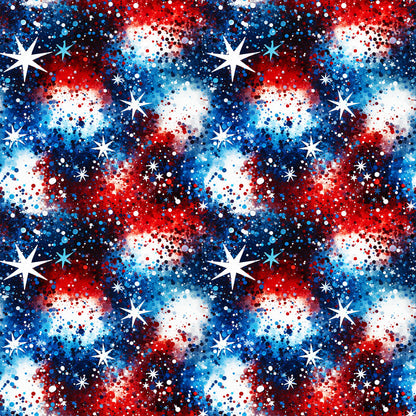 Patriotic Confetti and Glitter Fat Quarter Bundle