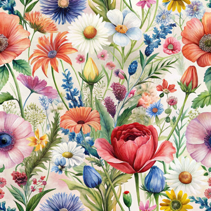Colorful Bliss Wildflowers Fat Quarter Bundle