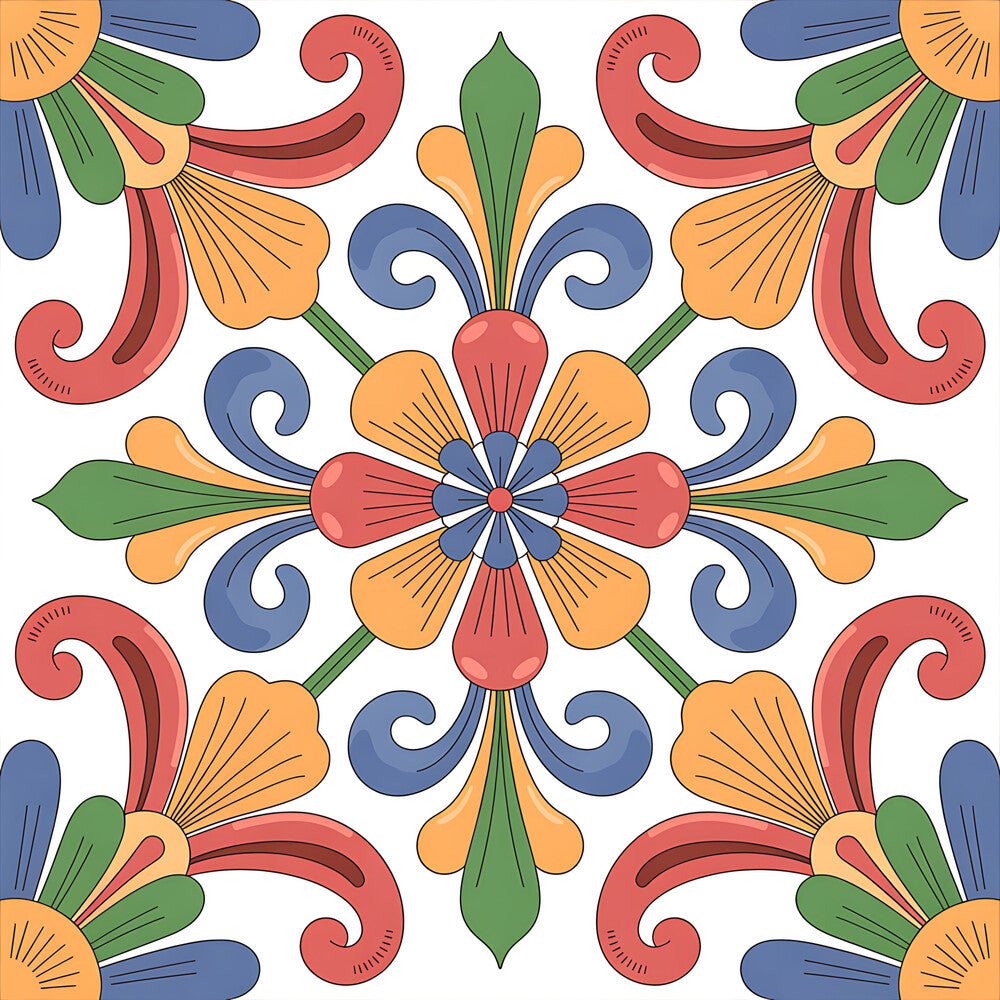 Mexican Talavera Fat Quarter Bundle