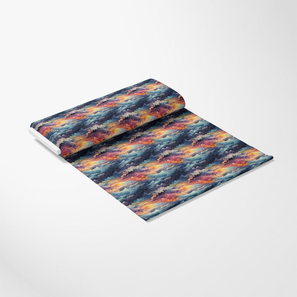 Colorful Clouds Pattern 8 Quilting Cotton Fabric
