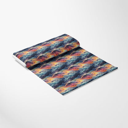 Colorful Clouds Pattern 8 Quilting Cotton Fabric