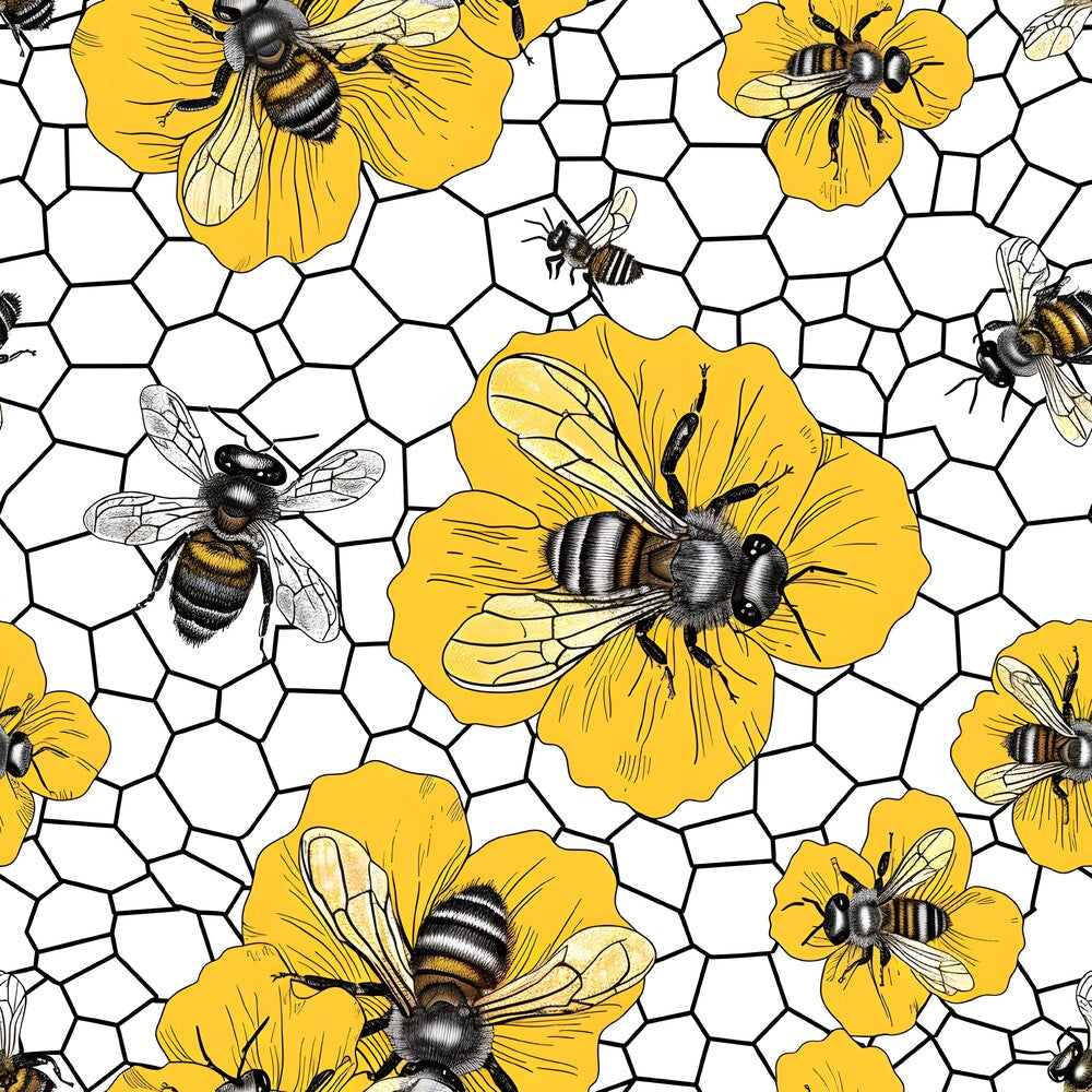 The Bee Swarm Fat Quarter Bundle