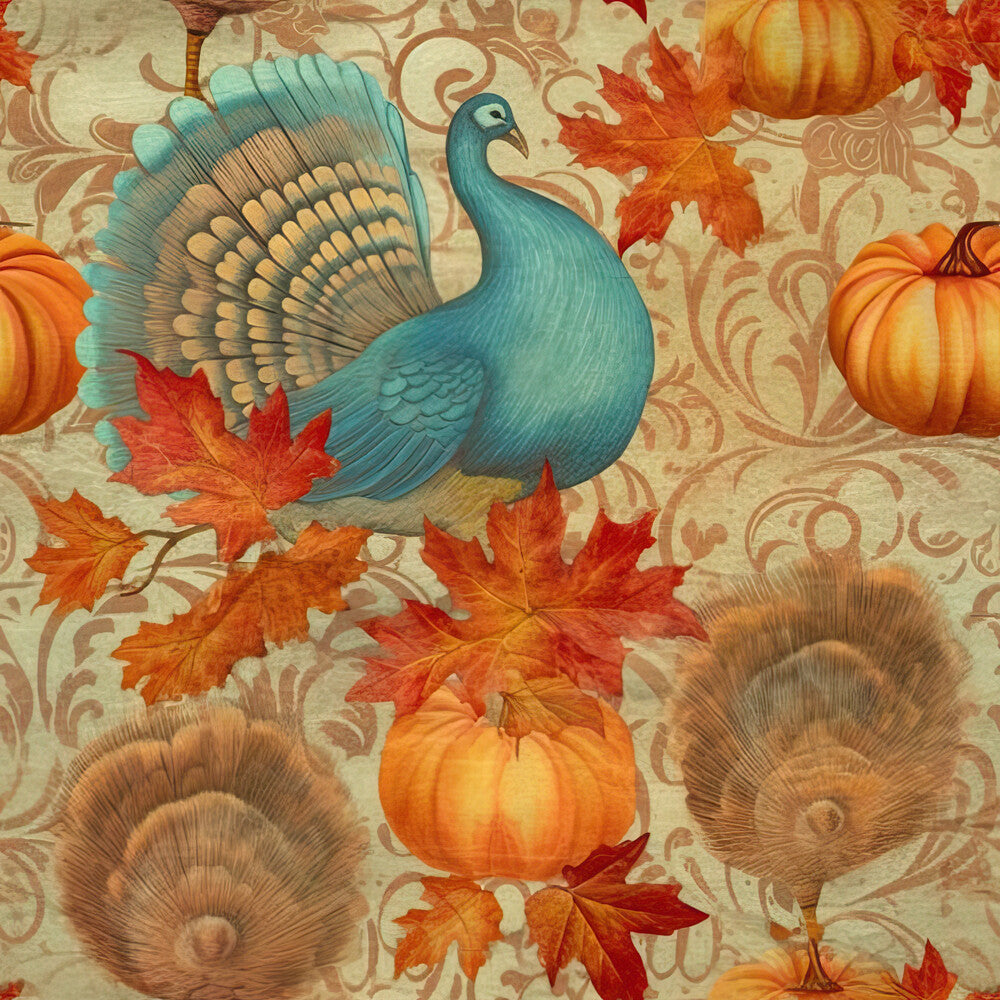 Vintage Thanksgiving Fat Quarter Bundle