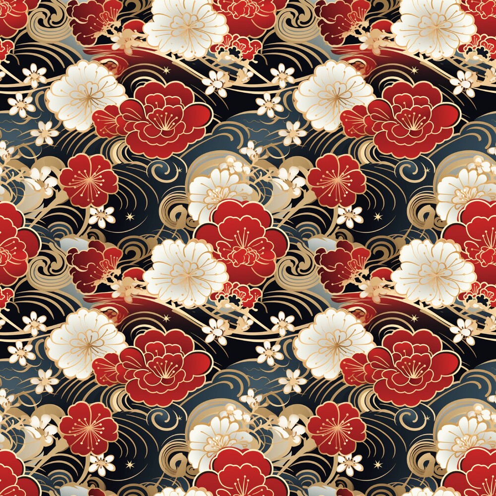 Chinese Lunar Lantern Lights Fat Quarter Bundle