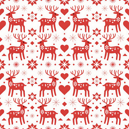 Scandinavian Folk Christmas Fat Quarter Bundle