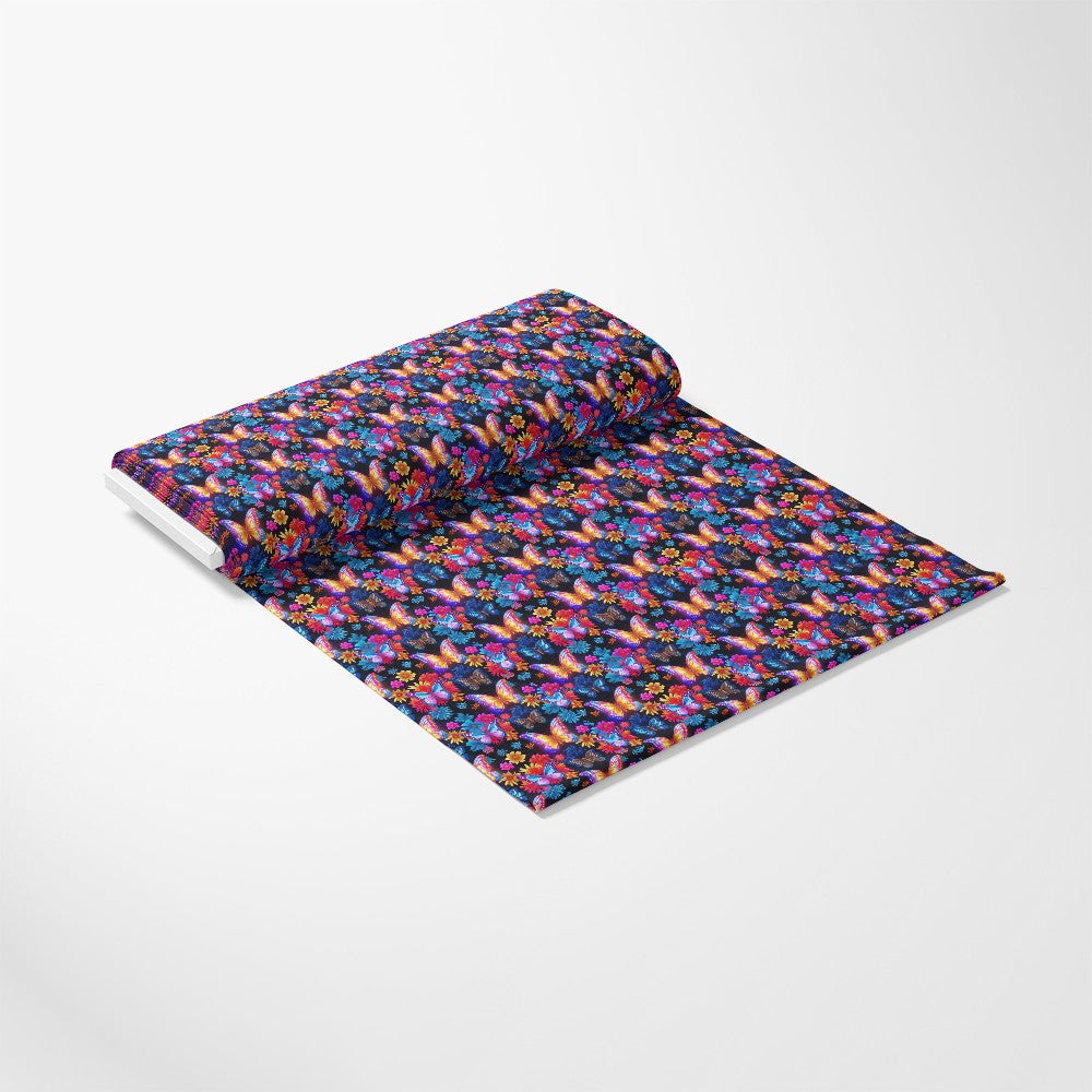 Fantasy Butterflies Pattern 2 Quilting Cotton Fabric