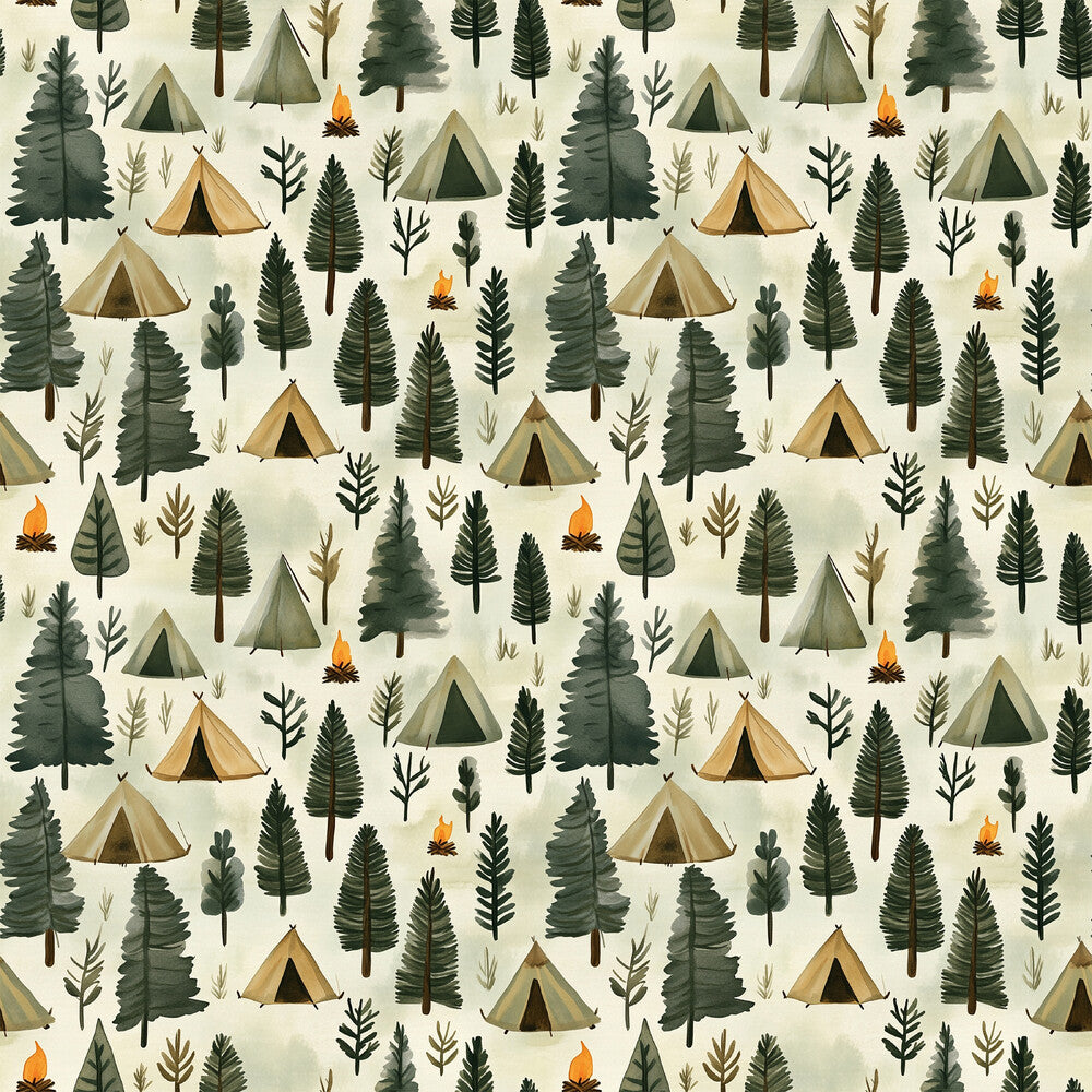 Camping in the Forest Fat Quarter Bundle