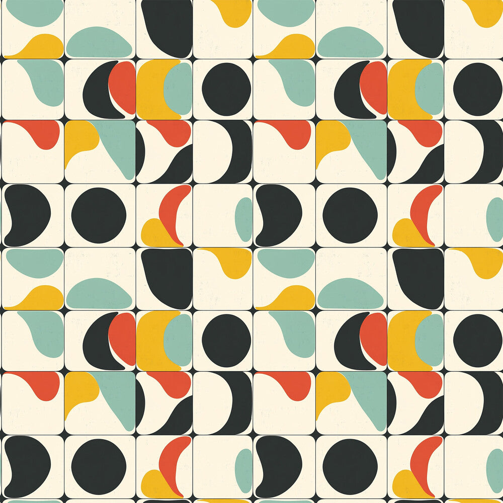 Modern Retro Geometric Fat Quarter Bundle