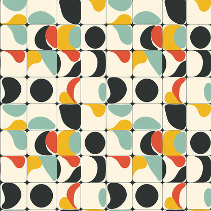 Modern Retro Geometric Fat Quarter Bundle