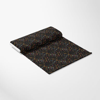 Glitter Paint Splatter Pattern 1 Quilting Cotton Fabric