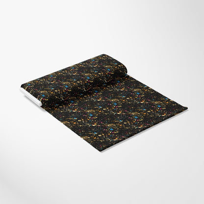 Glitter Paint Splatter Pattern 8 Quilting Cotton Fabric