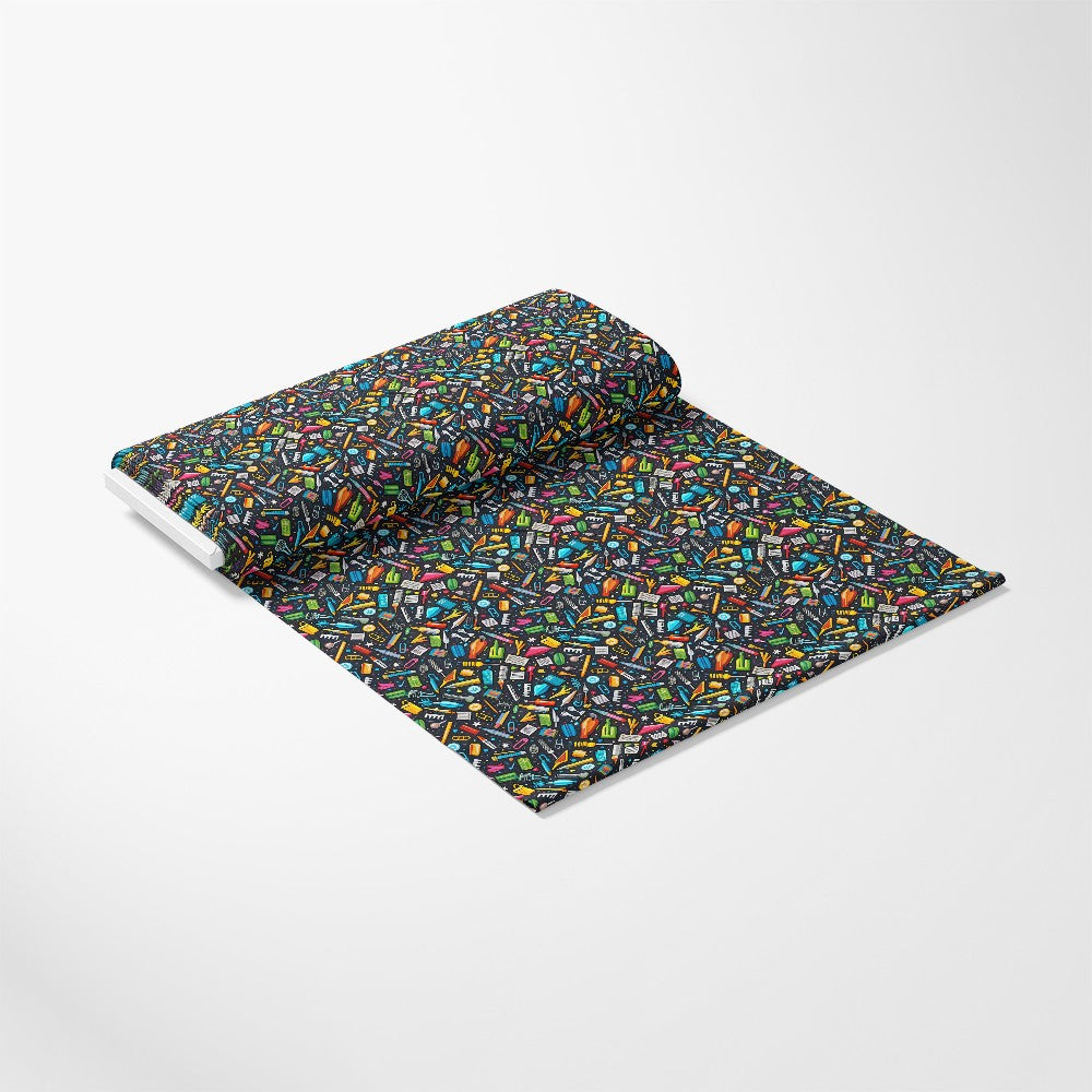 Back to School Pattern 20 Quilting Cotton Fabric