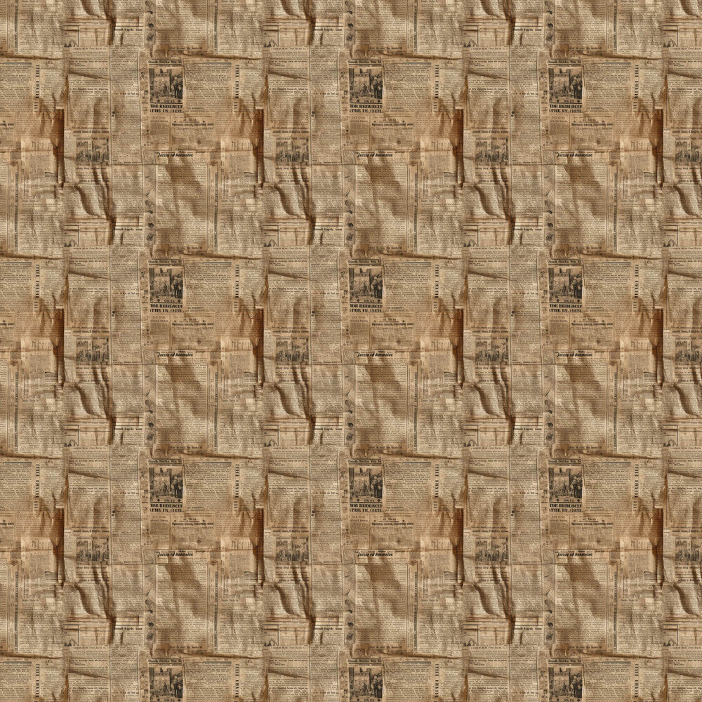 Old Newspapers Fat Quarter Bundle
