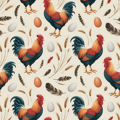 Chickens and Eggs Fat Quarter Bundle