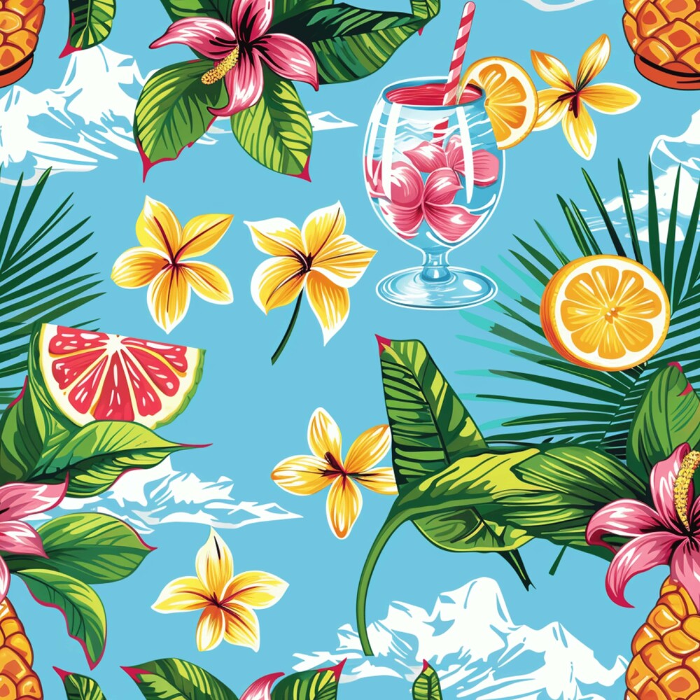 Tropical Summer Beach Fat Quarter Bundle