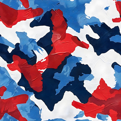 Patriotic Camouflage Fat Quarter Bundle