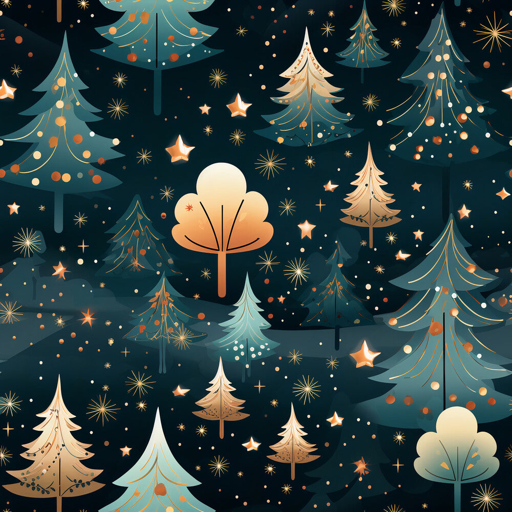 Christmas Winter Wonderland Fat Quarter Bundle