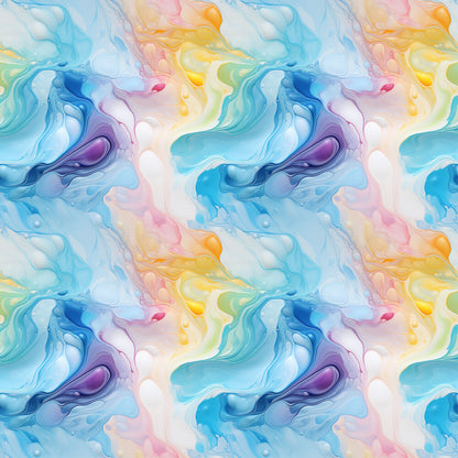 Summer Colored Marble Fat Quarter Bundle