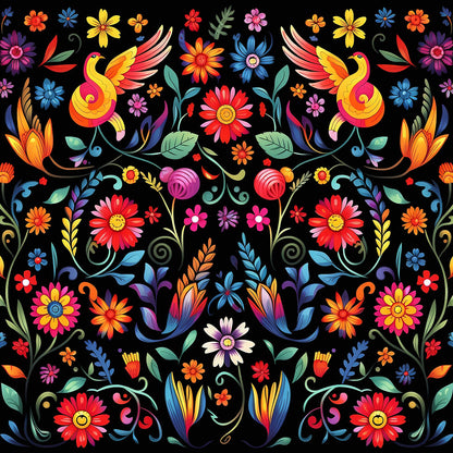Mexican Floral Fiesta Fat Quarter Bundle