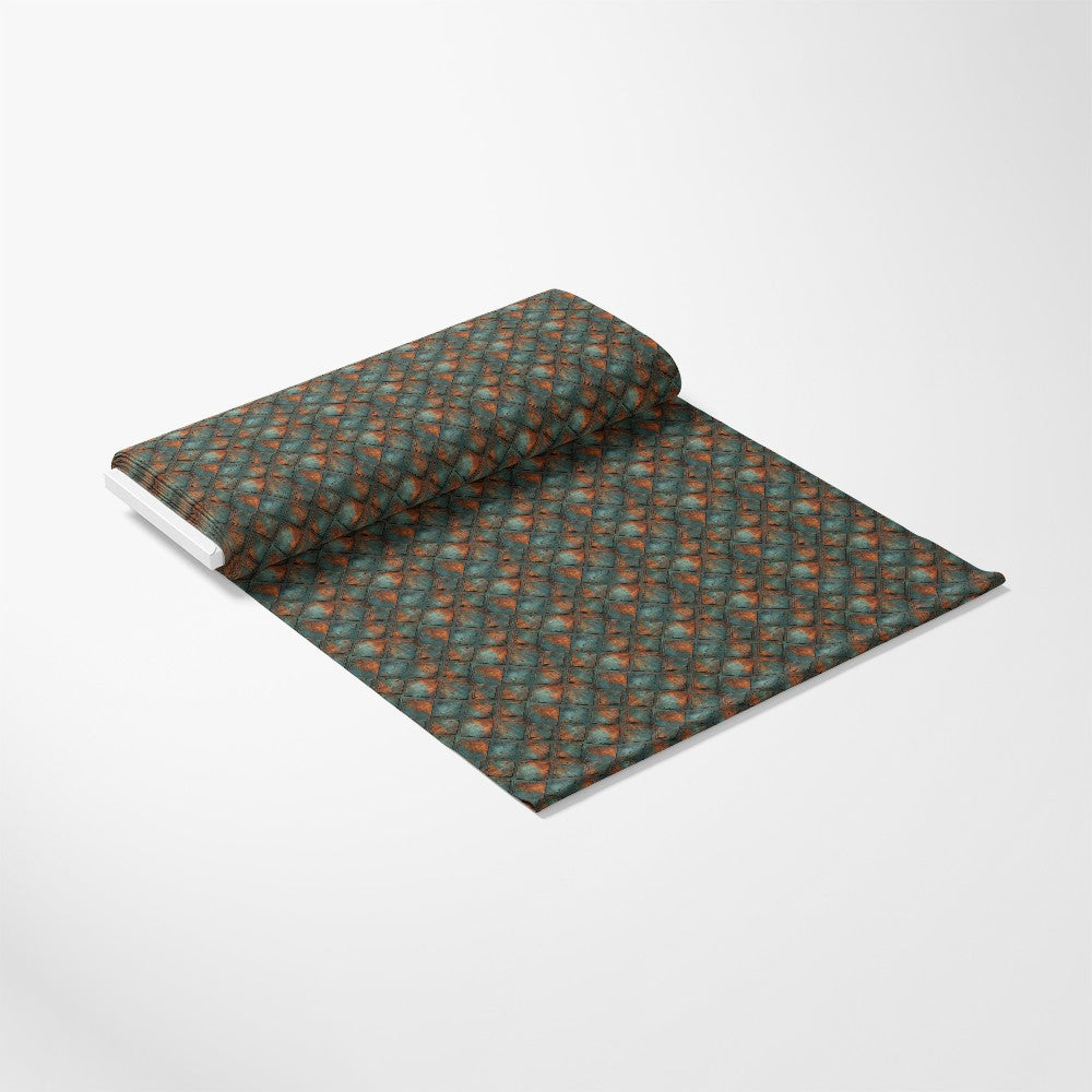 Rusted Iron Metal Textures Pattern 6 Quilting Cotton Fabric