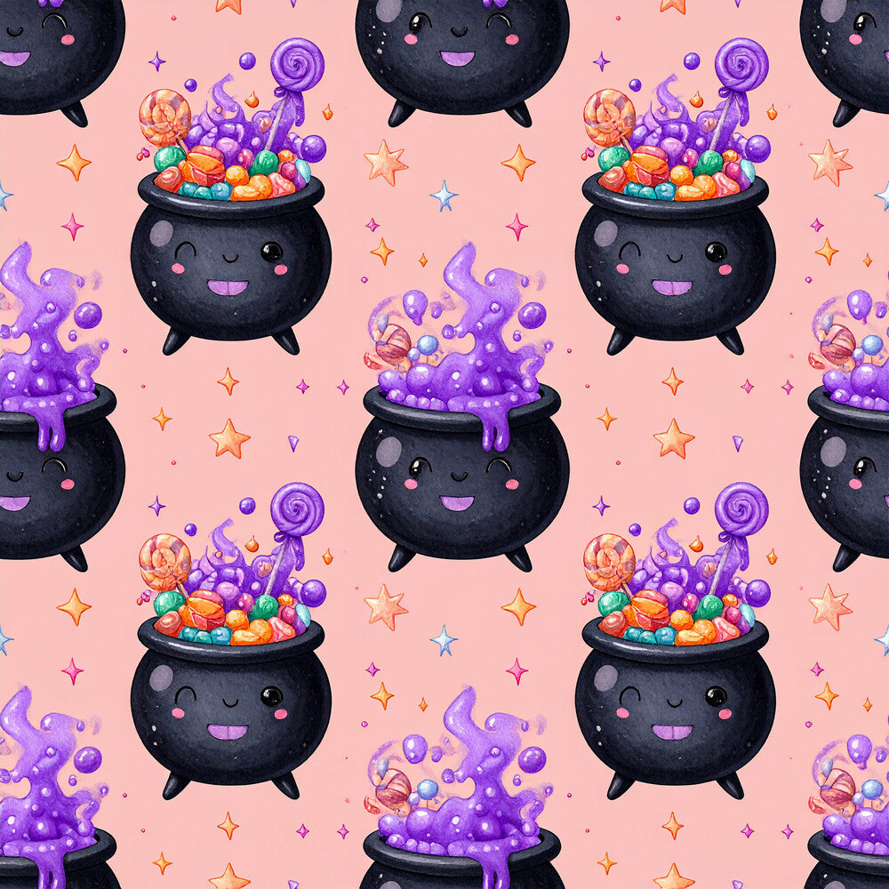 Magical Cauldrons And Potions Fat Quarter Bundle