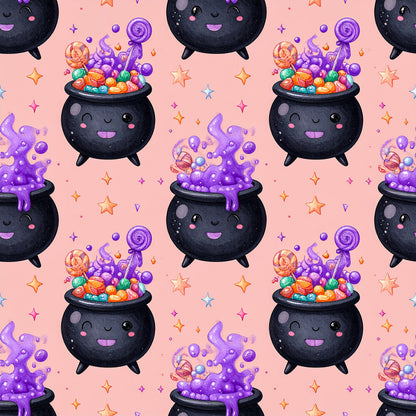 Magical Cauldrons And Potions Fat Quarter Bundle