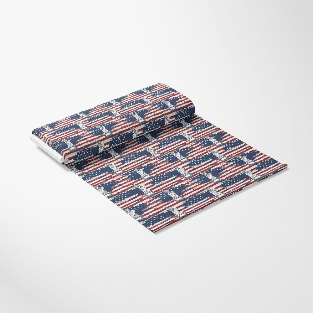 Independence Day Pattern 11 Quilting Cotton Fabric