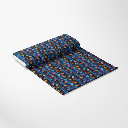 Midnight Dandelions Pattern 9 Quilting Cotton Fabric