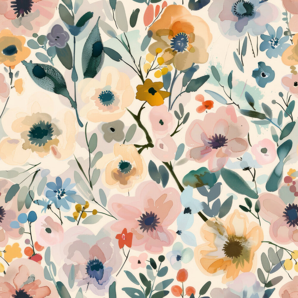 Abstract Meadow Flowers Fat Quarter Bundle