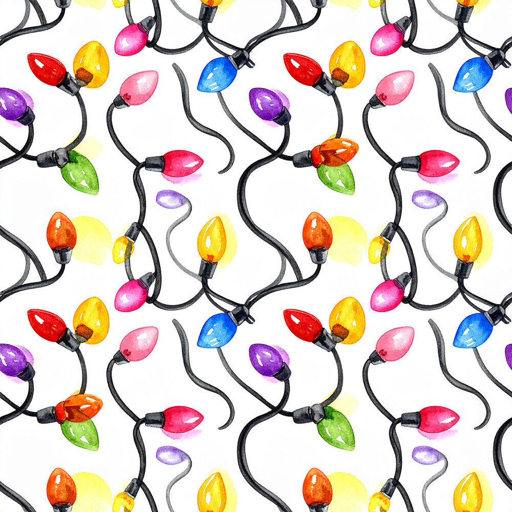 Festive Ornament Lights Fat Quarter Bundle