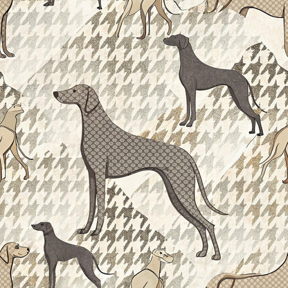 Neutral Houndstooth Fat Quarter Bundle