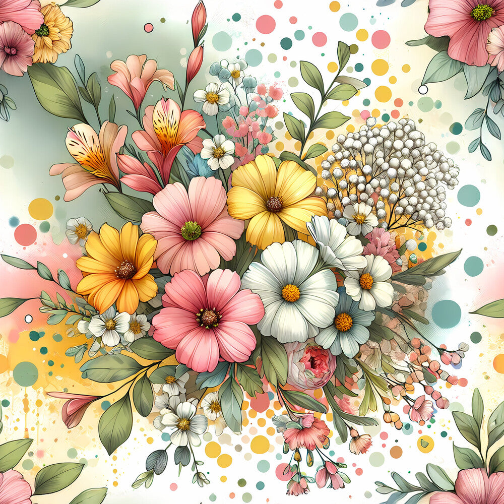 Vibrant Spring Floral Fat Quarter Bundle