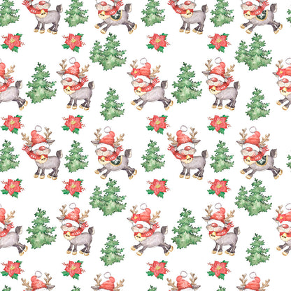 Reindeer and Gnomes Fat Quarter Bundle