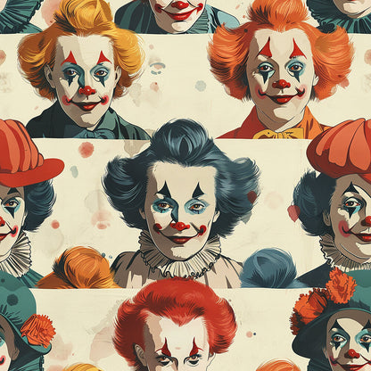 Old Timey Clown Fat Quarter Bundle