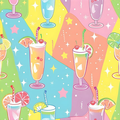 Summer Cocktails Fat Quarter Bundle