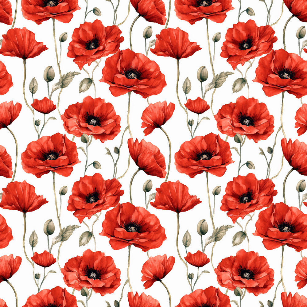 Fields of Poppies Fat Quarter Bundle