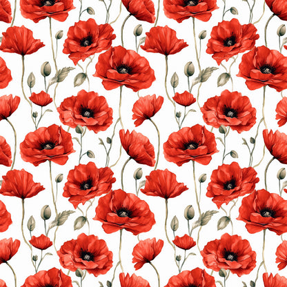 Fields of Poppies Fat Quarter Bundle