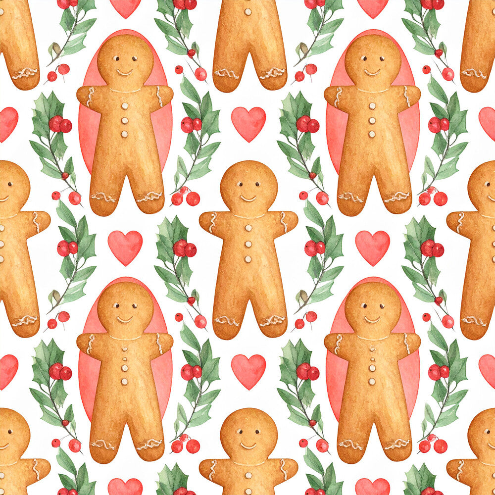 Preppy Christmas Classic Santa Fat Quarter Bundle