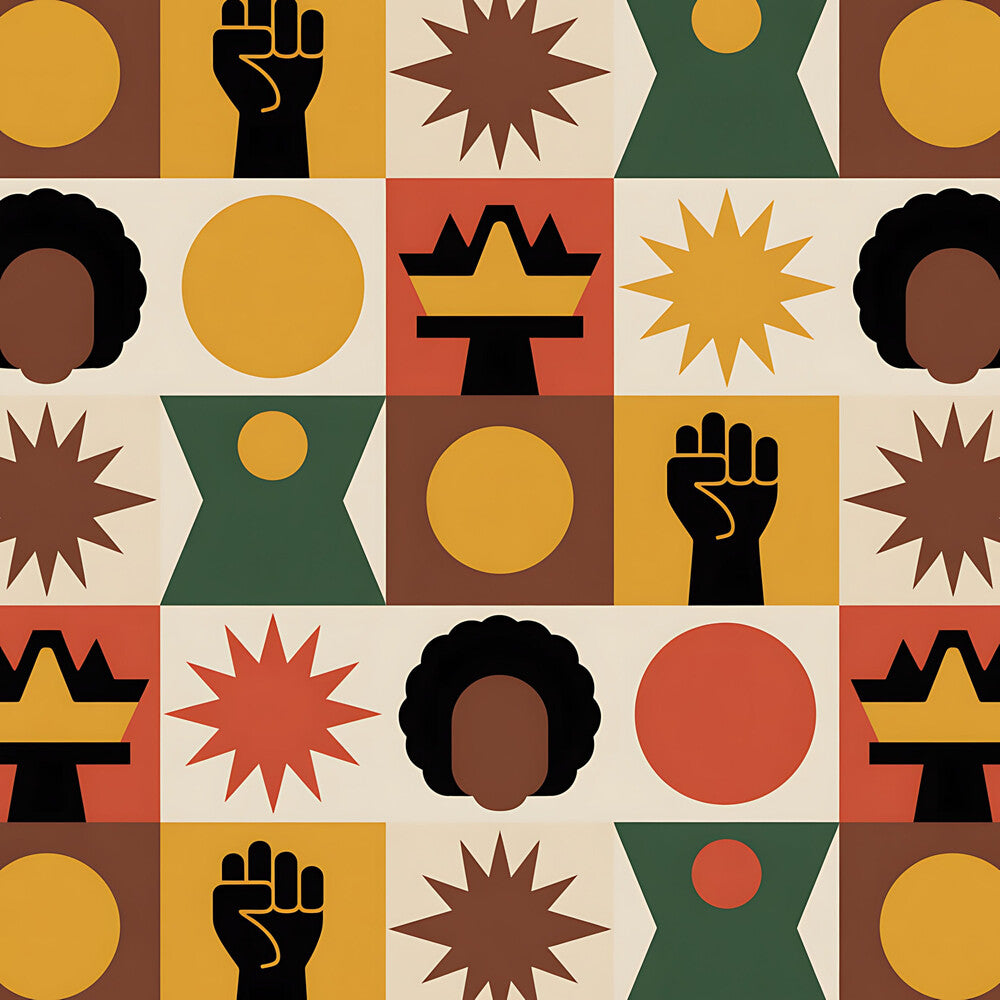 Black History Month Bauhaus Fat Quarter Bundle