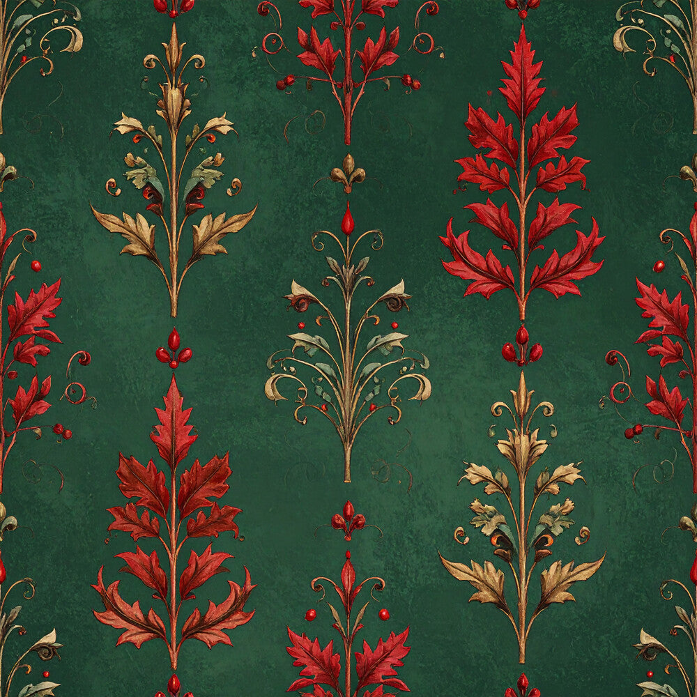 Poinsettia Elegance Fat Quarter Bundle
