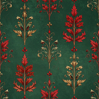 Poinsettia Elegance Fat Quarter Bundle