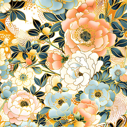 Japanese Blossoms Fat Quarter Bundle