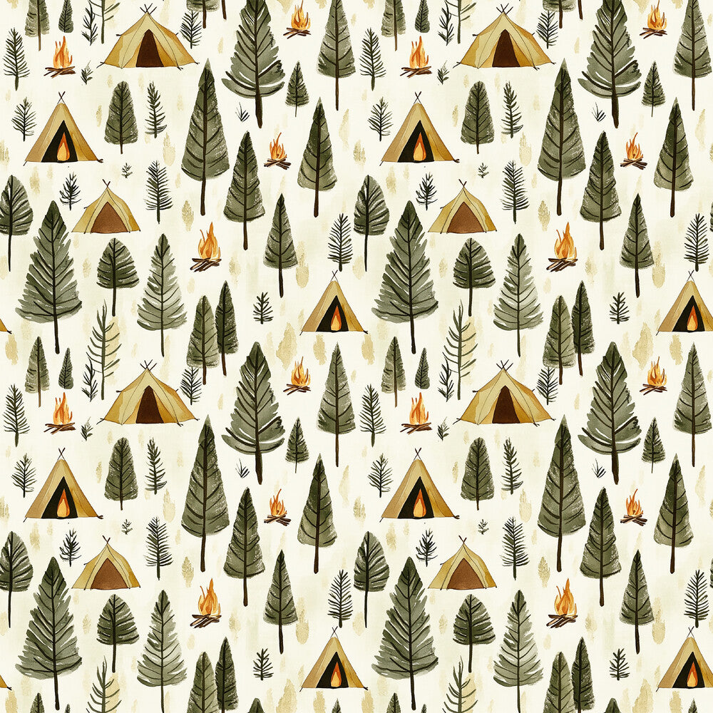 Camping in the Forest Fat Quarter Bundle