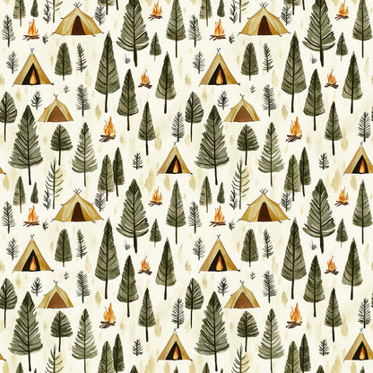 Camping in the Forest Fat Quarter Bundle