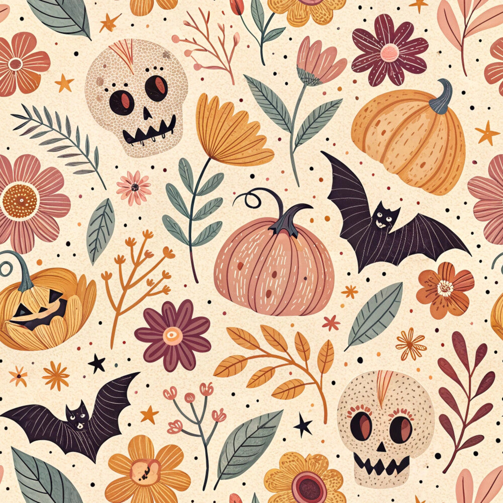 Retro Halloween Fat Quarter Bundle