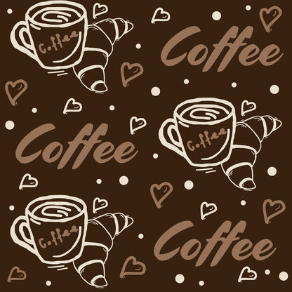Handdrawn Coffee Brown Fat Quarter Bundle